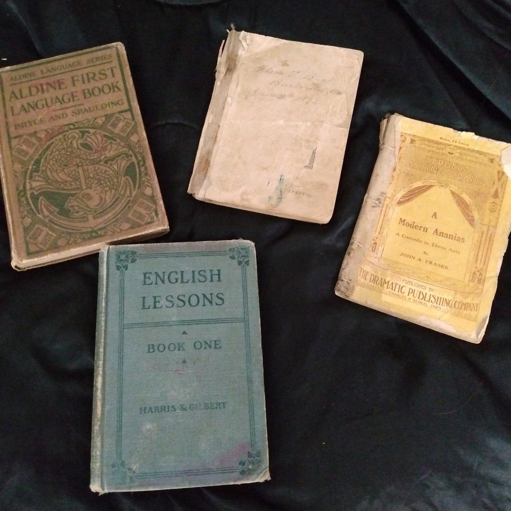 Entire lot of Vintage books !! 1800's and early 1900's